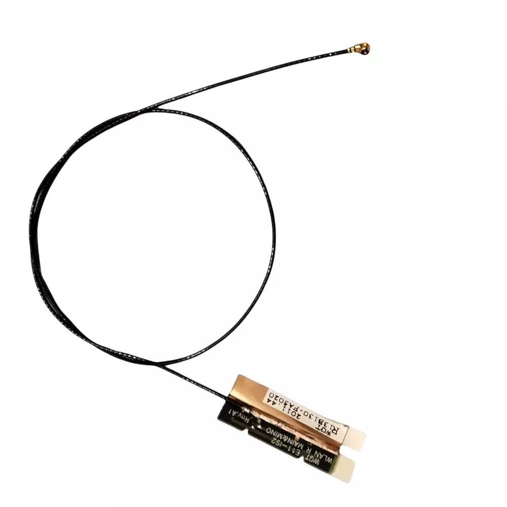 NBR PCB Antenna 3 dBi Gain with UFL Cable 40 cm Length 700-2700 MHz Frequency, Black