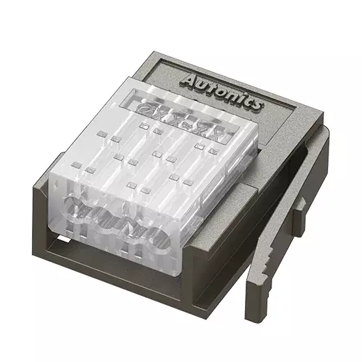 Autonics Sensor Connector PLUG 4PIN (TRANSPARENT), CNE-P04-WT