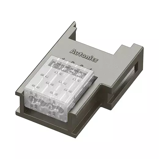 Autonics Sensor Connector SOCKET 4PIN (TRANSPARENT), CNE-S04-WT