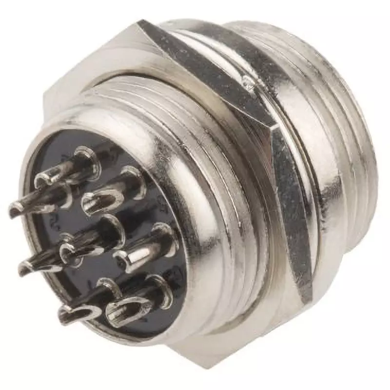 RS PRO Round Connector Cable Mount 48 V Rated Voltage, 111-5765