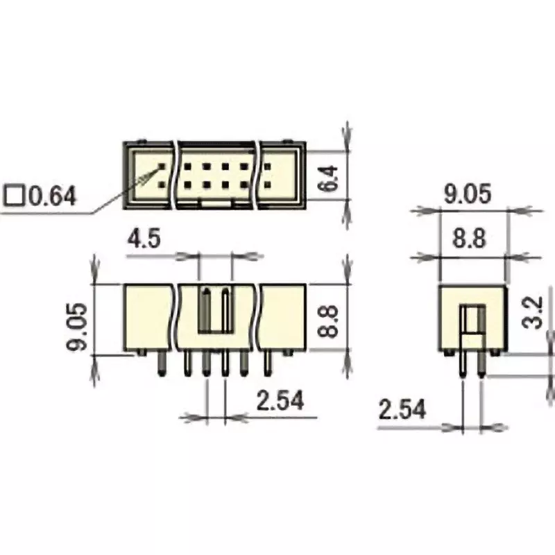 hirosugi-pin-header-10-pin-min-5000-m-dc-500-v-resistance-bss-420906-05-pack-of-50