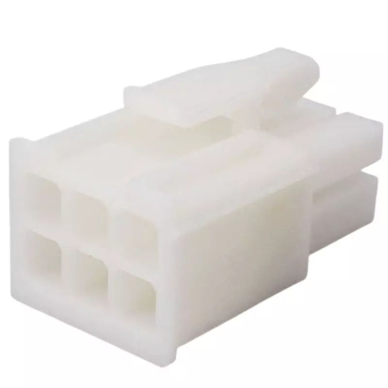 TE CONNECTIVITY Universal Mighten Lock Connector 94V-0, Nylon Material Plug Housing, 172168-1 (Pack of 100)