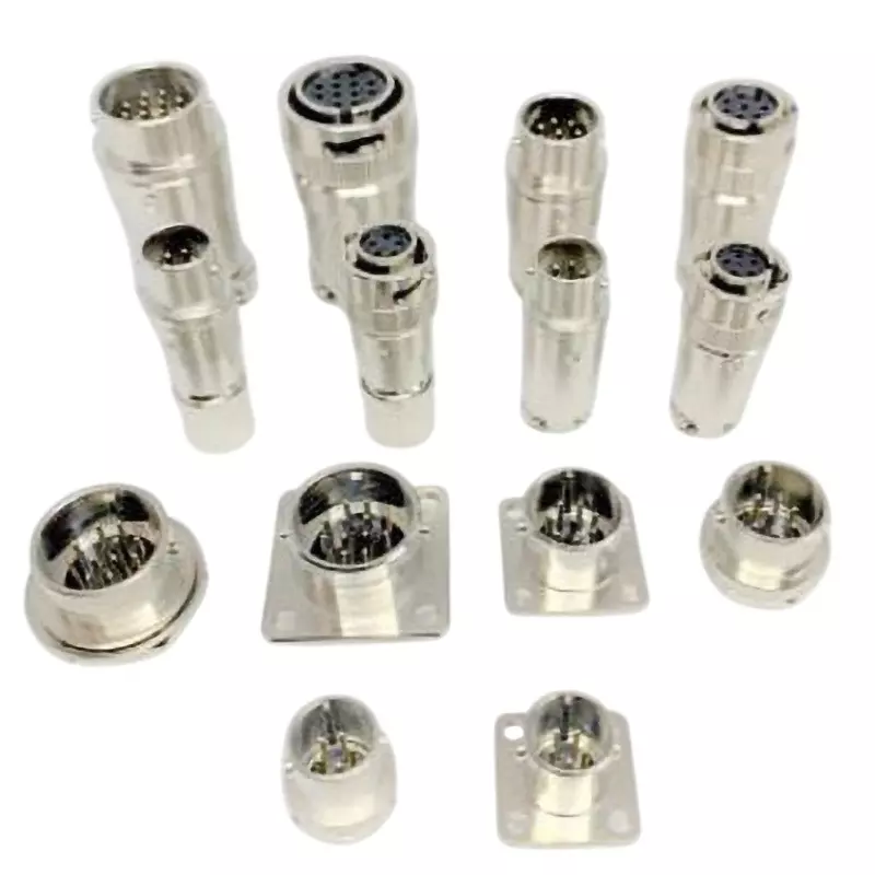 TAJIMI ELECTRONICS Small Round Connector 12 Pole F (Socket Contact) Contact Shape, ER05-JB12F