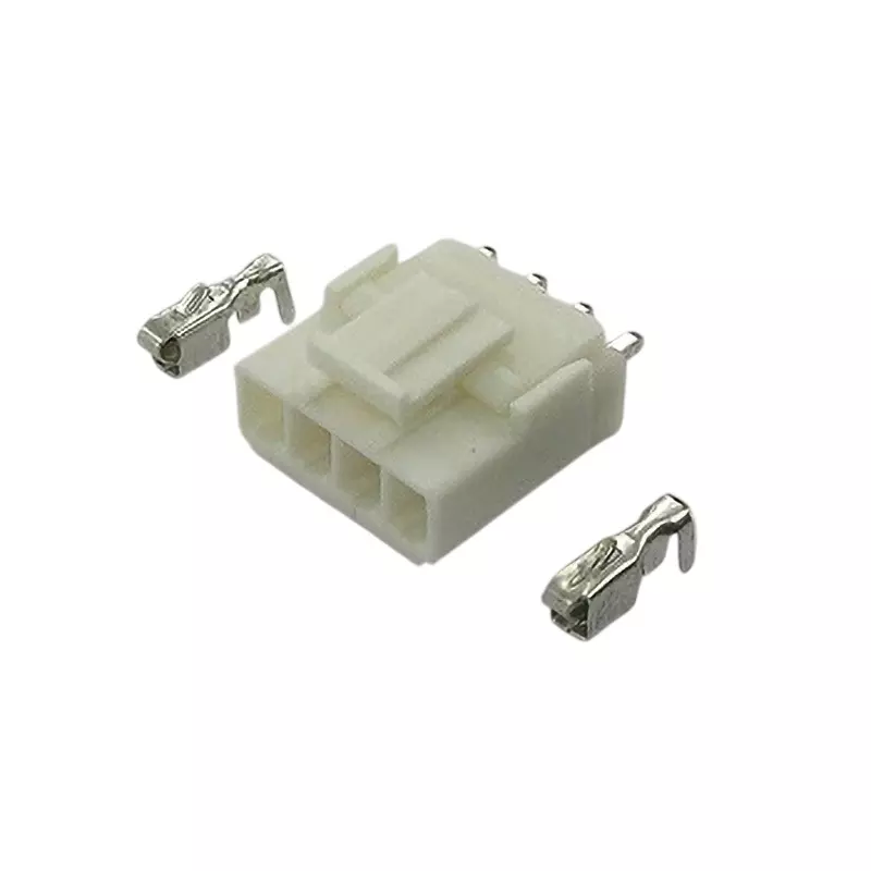 GB Nylon Connector 5 A Rating 4 mm Cell Spacing 4 No. of Pin, ZL3963-4PS