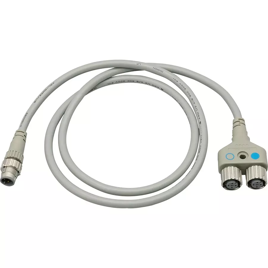 Omron Waterproof Connector Round Type Y-Shaped Joint Plug / Socket, XS5R-D426-C11-F