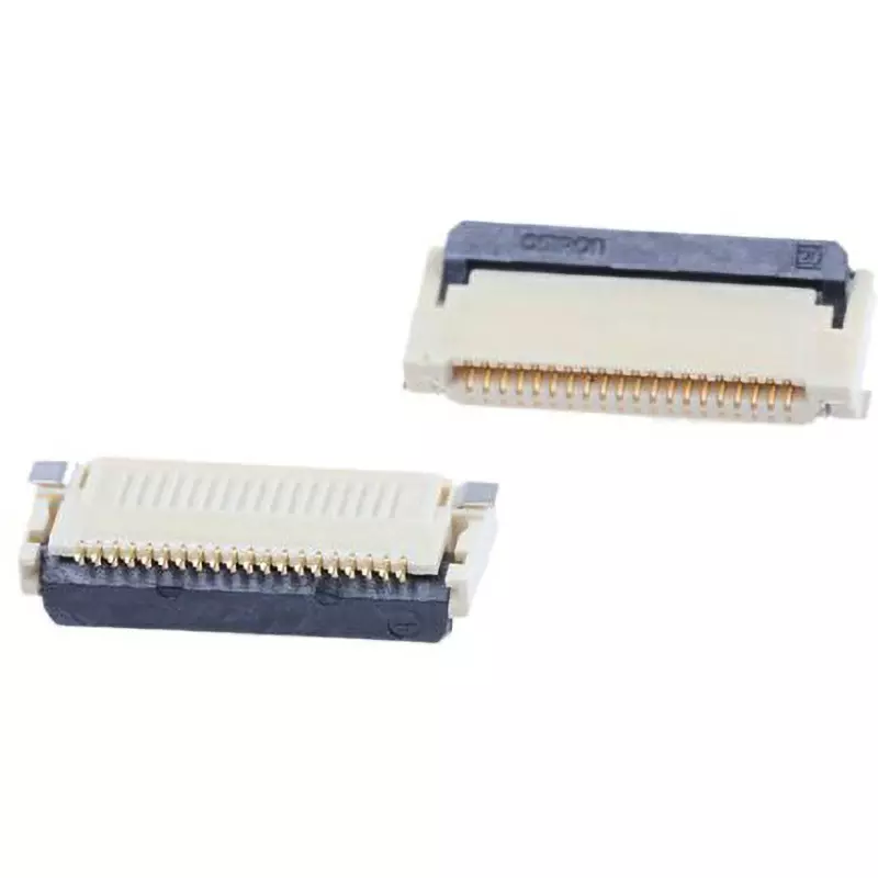 Omron FPC / FFC Connector 20 Pole AC /DC 50 V, XF2M-2015-1A