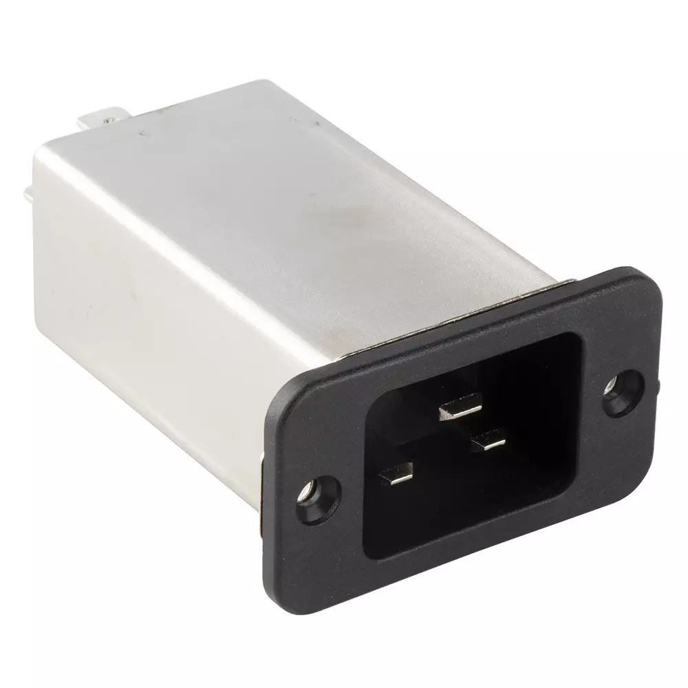 Epcos B84771 Series Panel Mount IEC Inlet Filter 16 Amp 250 V AC/DC, B84771A0016A000
