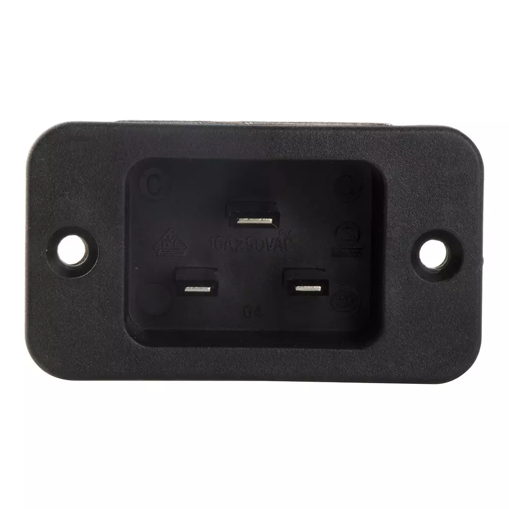 Epcos B84771 Series Panel Mount IEC Inlet Filter 16 Amp 250 V AC/DC, B84771A0016A000