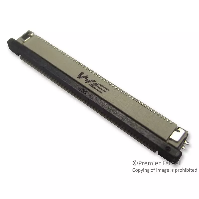 WURTH ELEKTRONIK FFC Board Connector Btm, Smt, 0.5 mm, R/A, 50Way, 68715014522
