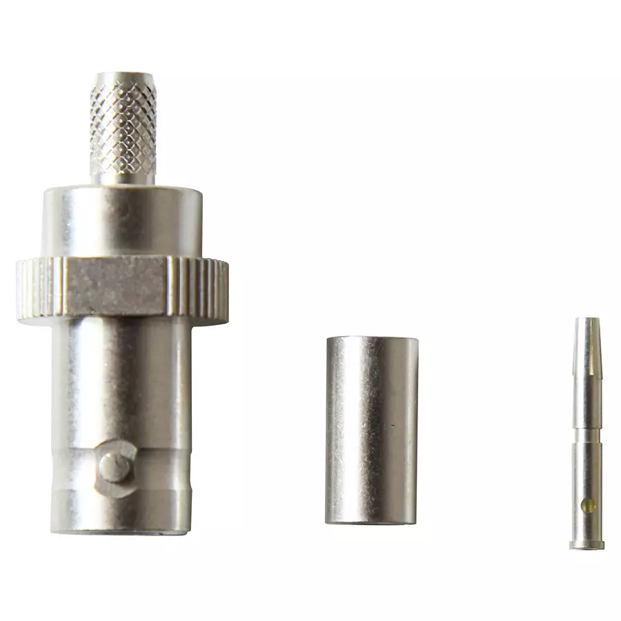 MULTICOMP PRO RF Connectors RF COAXIAL, BNC, STRAIGHT JACK, 50OHM, MP-13-15-1 TSS RG58U