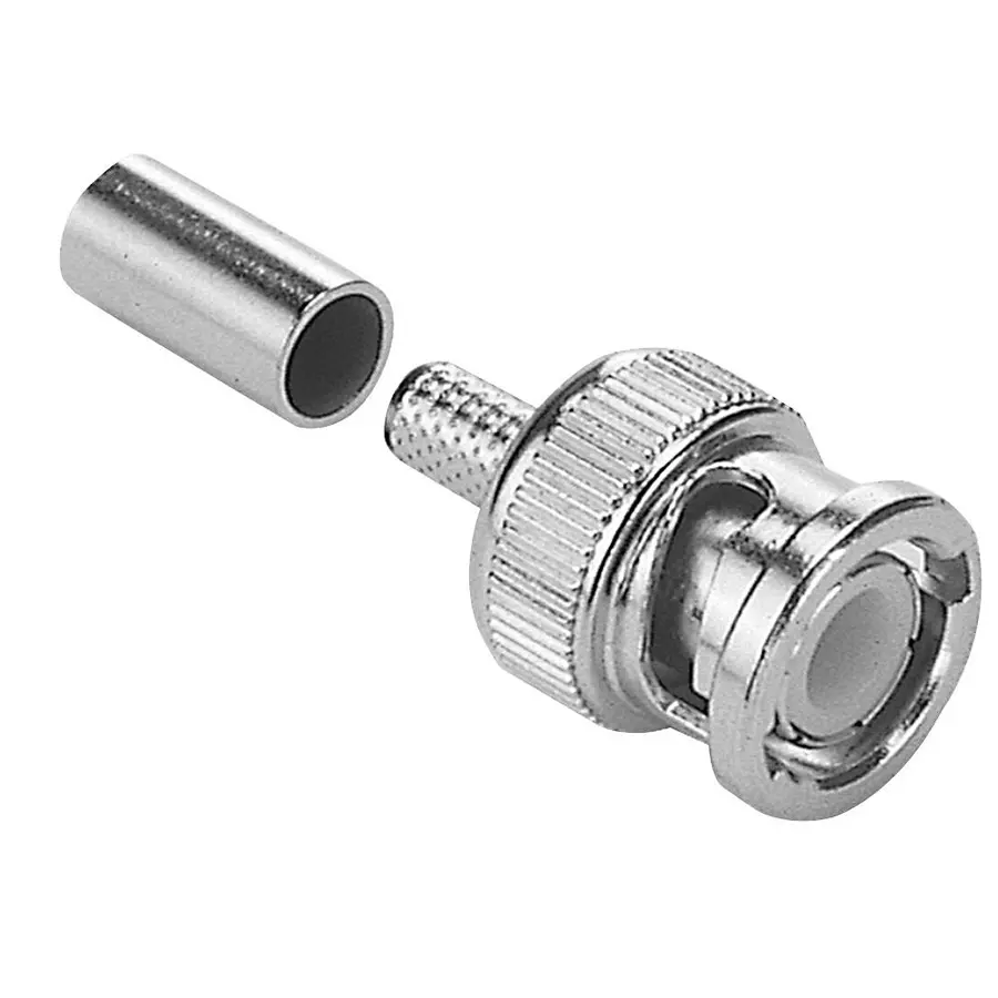 MULTICOMP PRO RF Connectors RF COAXIAL, BNC, STRAIGHT PLUG, 75OHM, MP-13-10-4