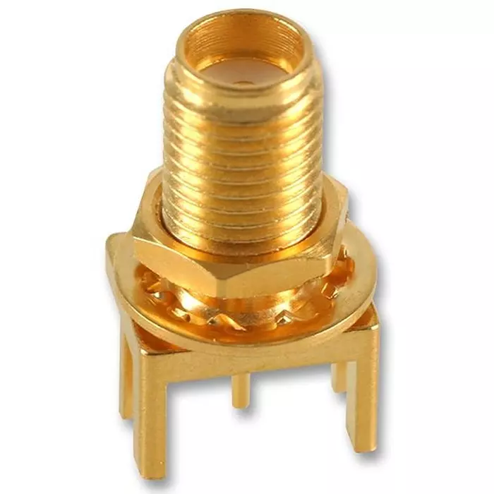 MULTICOMP PRO RF Connectors RF COAXIAL, SMA, STRAIGHT JACK, 50OHM, MP-19-70-TGG