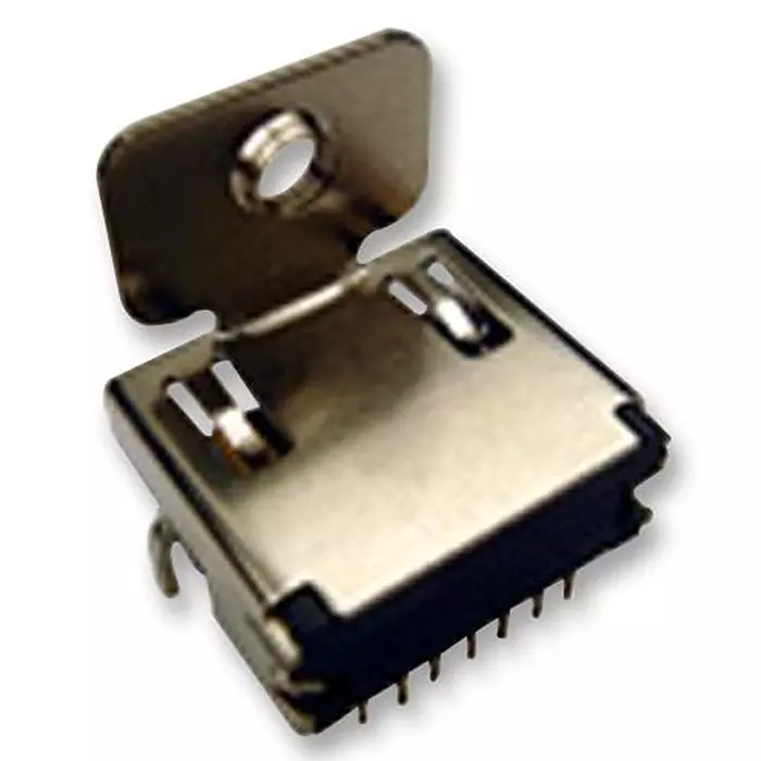 MULTICOMP PRO HDMI Connectors HEADER, R/A, HDMI, T/HOLE, W/FLANGE, MC34937