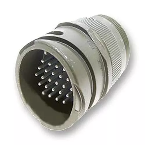 ITT CANNON Circular MIL Spec Equivalent Connectors CIRCULAR, SIZE 28, 26WAYS, PIN, CA3101E28-12PB