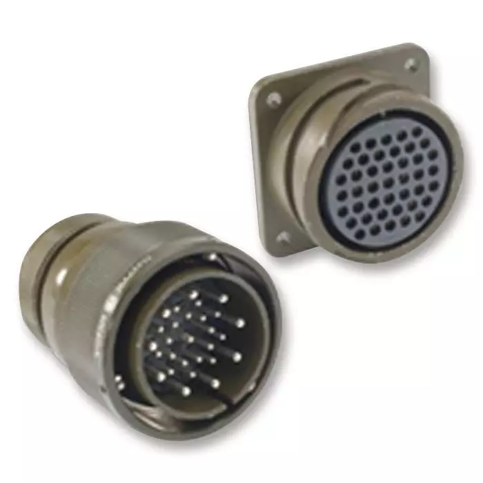 ITT CANNON Circular MIL Spec Equivalent Connectors CIRCULAR, SIZE 14S, 5 WAY PIN, CA3106E14S-5PBF80