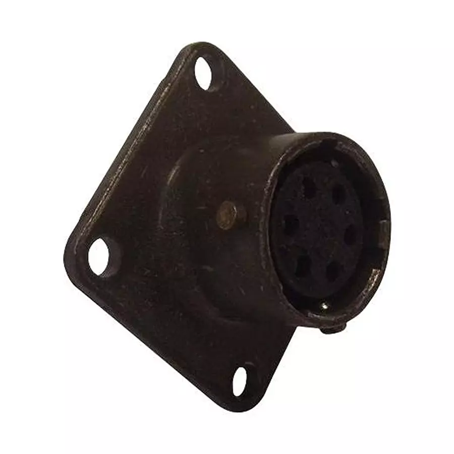 ITT CANNON Circular MIL Spec Connectors MIL SPEC CIRCULAR CONN, RCPT, 2P, 8-2, MS3112E8-2P
