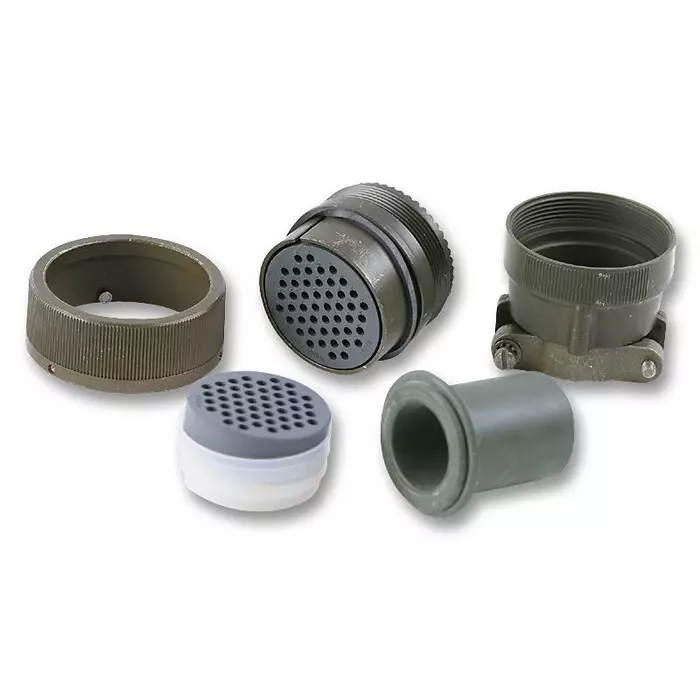 ITT CANNON Circular MIL Spec Equivalent Connectors PLUG, FREE, 5WAY, CA3106E18-11SB