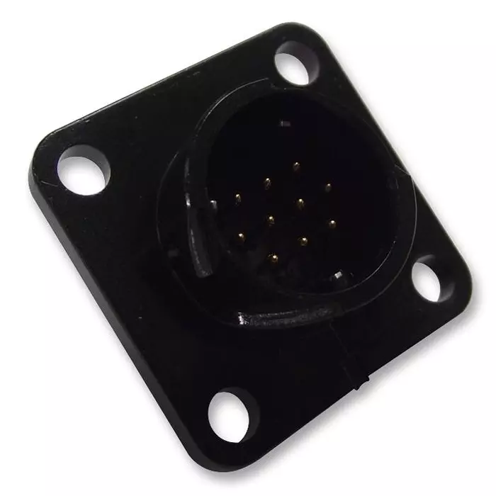 HIROSE(HRS) SOCKET, PIN CNTS, IP67, 10WAY, HR34B-12WRA-10P