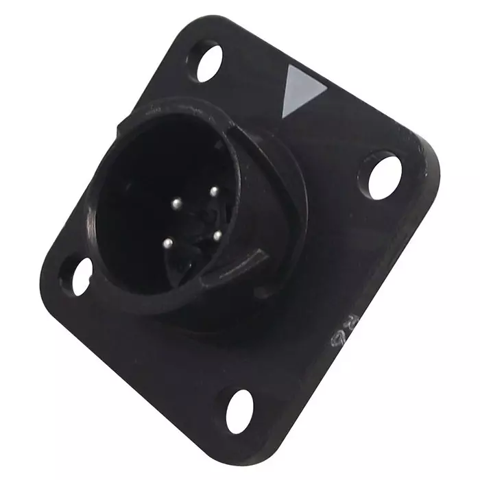 HIROSE(HRS) SOCKET, PIN CNTS, IP67, 4WAY, HR34B-12WRB-4P
