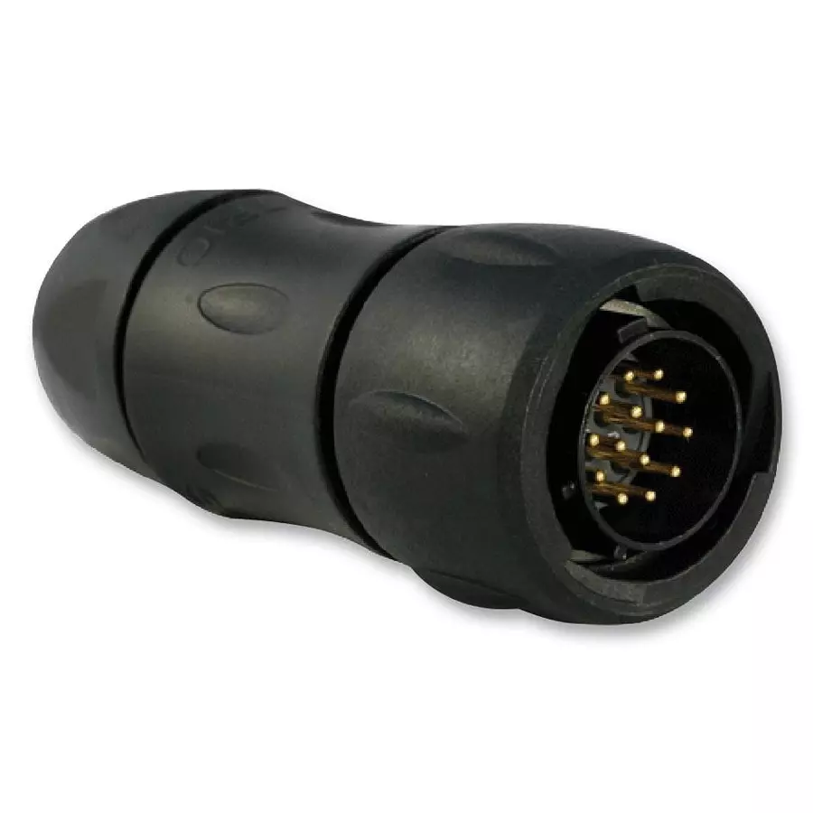 SOURIAU-SUNBANK / EATON CONNECTOR, CIRCULAR, PLUG, 12-14, CABLE, UTS6JC12E14P