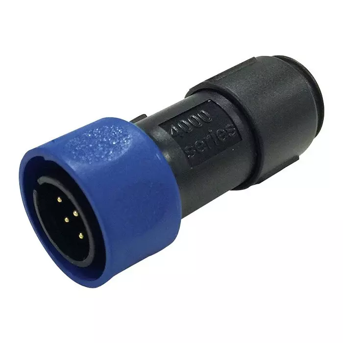 BULGIN LIMITED CIRCULAR CONNECTOR, PLUG, 4POS, CABLE, PXP4010/04P/3035.