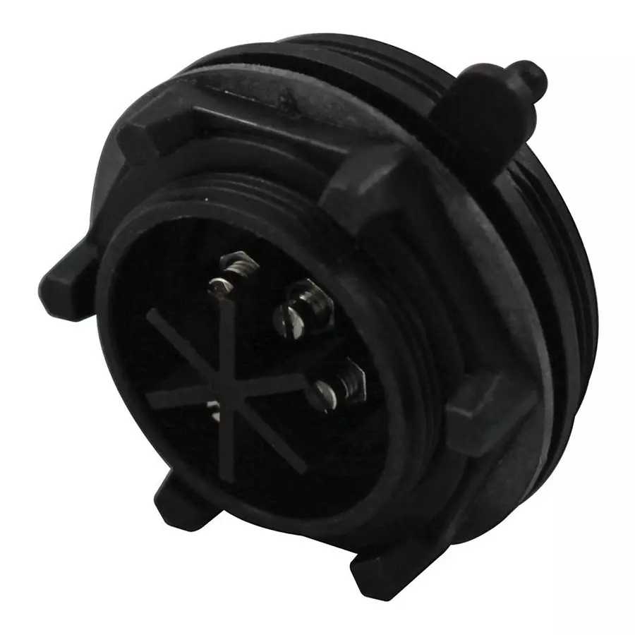 BULGIN LIMITED CIRCULAR CONNECTOR, PLUG, 6 WAY, PANEL, PX0738/P