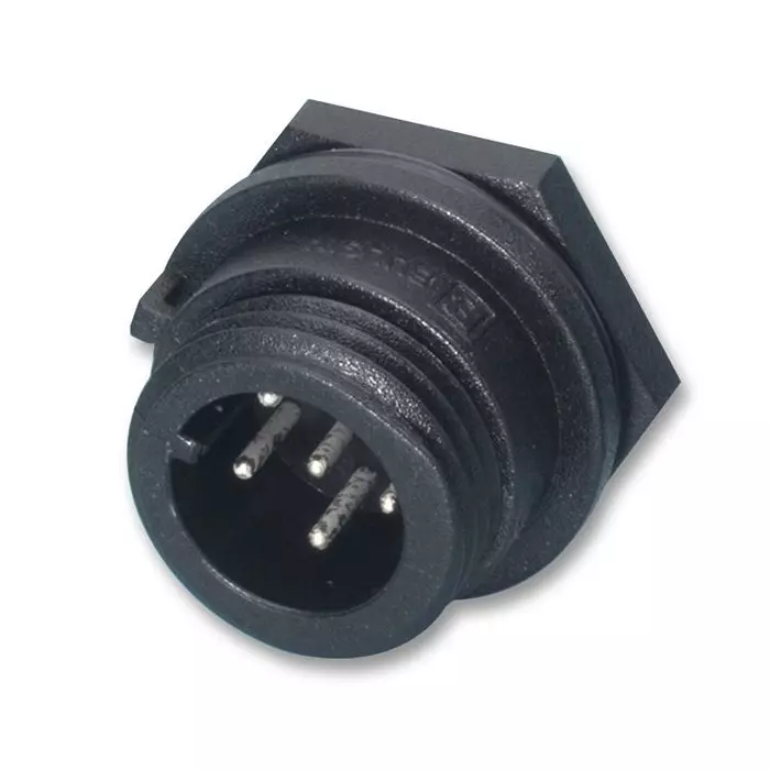 BULGIN LIMITED PLUG, CHASSIS MOUNT, 12WAY, PX0412/12P