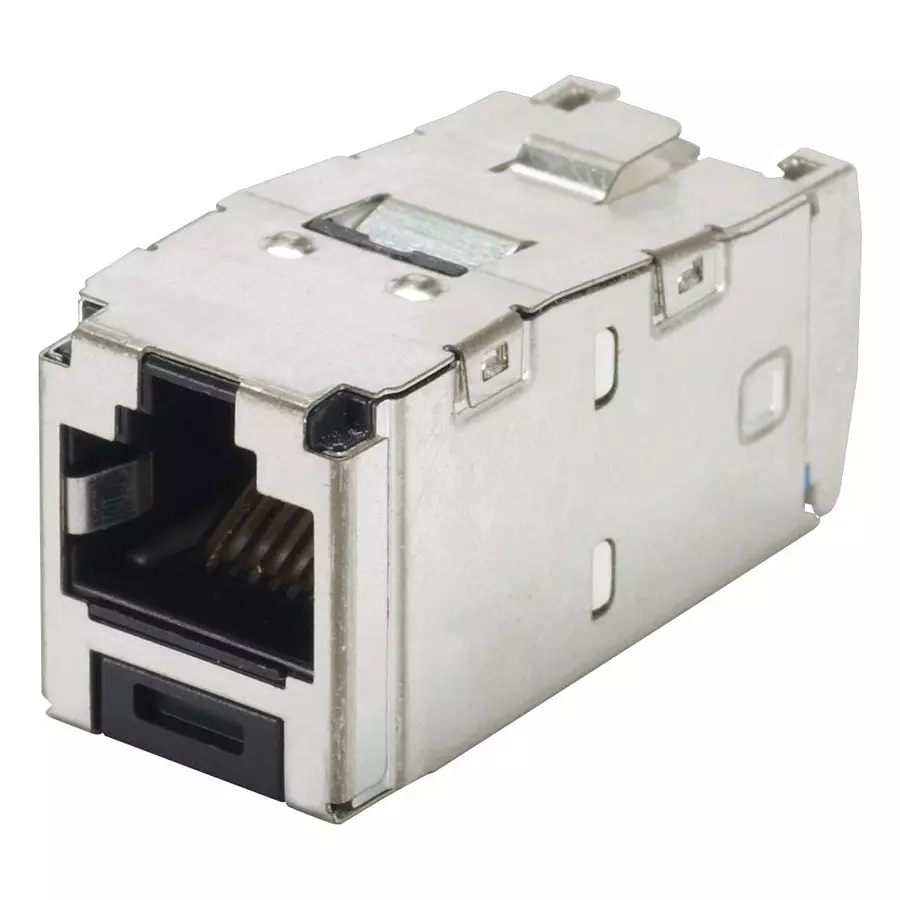 PANDUIT Modular & Ethernet Connectors RJ45 CONN, JACK, 8P8C, 1PORT, CJS688TGY