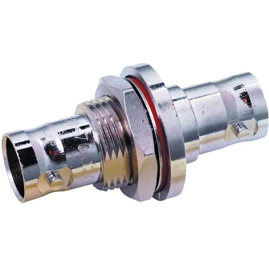 AMPHENOL RF RF Adapters BULKHEAD ADAPTER, BNC JACK-BNC JACK, 112440
