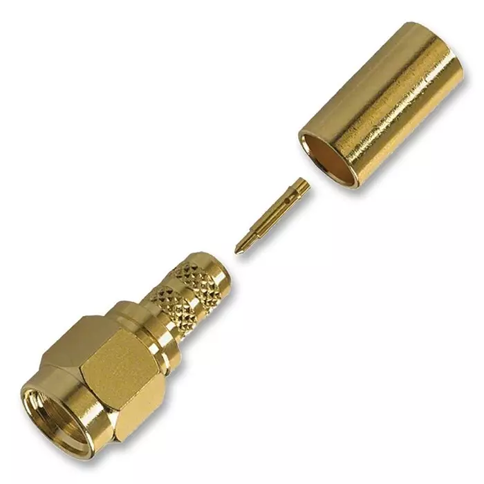 AMPHENOL RF RF Connectors RF COAXIAL, SMA, STRAIGHT PLUG, 50OHM, 132113