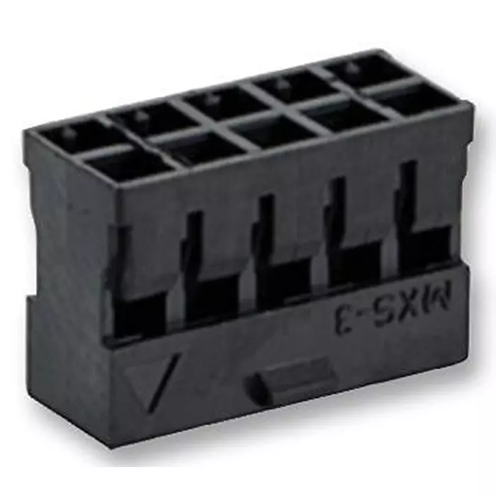 MOLEX Plug & Socket Connector Housings CONNECTOR, RCPT, 10POS, 2ROW, 2MM 51110-1060 (Pack of 5)