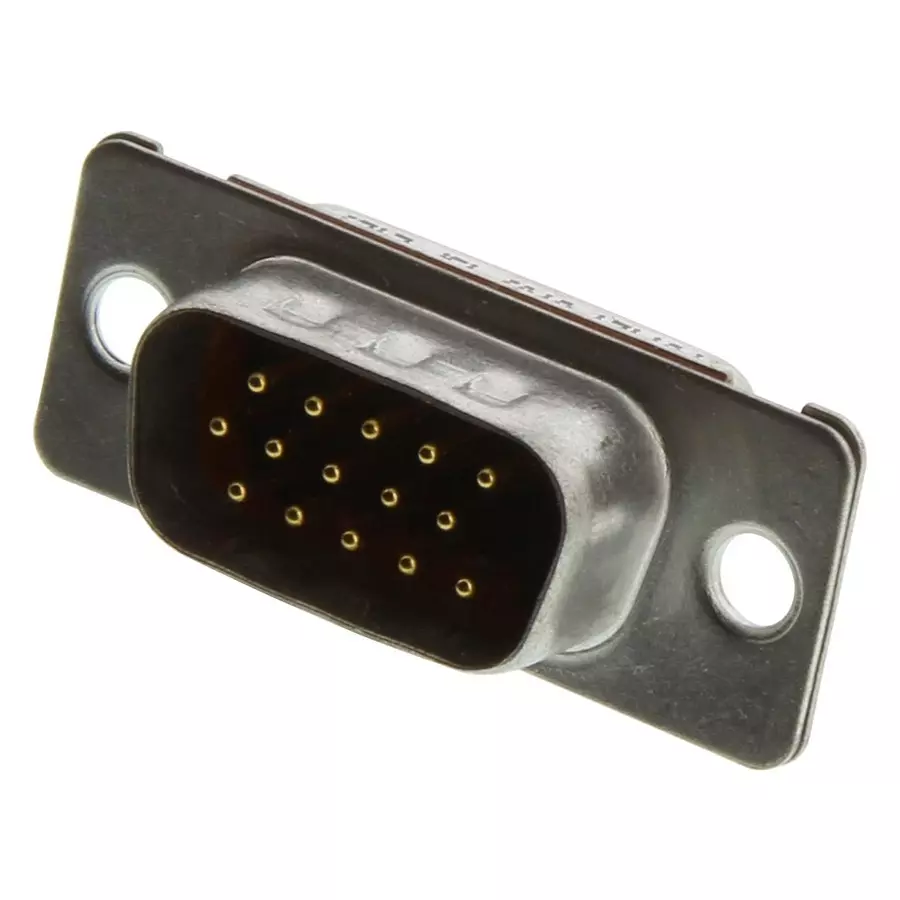 MOLEX D Sub Connectors HD-D SUB CONN, PLUG, DE, 15POS, SOLDER 173114-0231