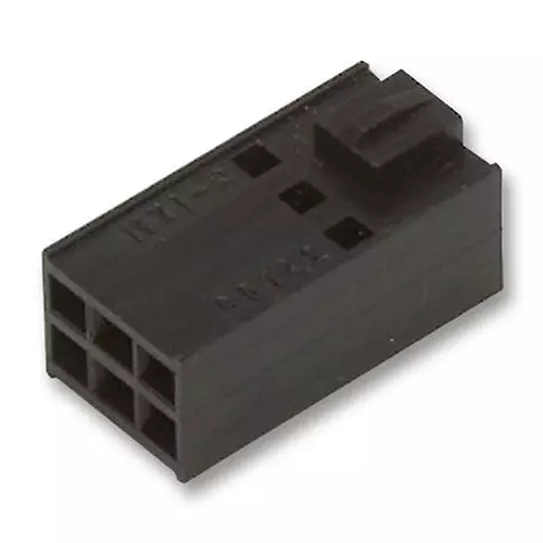 MOLEX Plug & Socket Connector Housings CONNECTOR, RCPT, 12POS, 2ROW, 2.54MM 90142-0012 (Pack of 5)