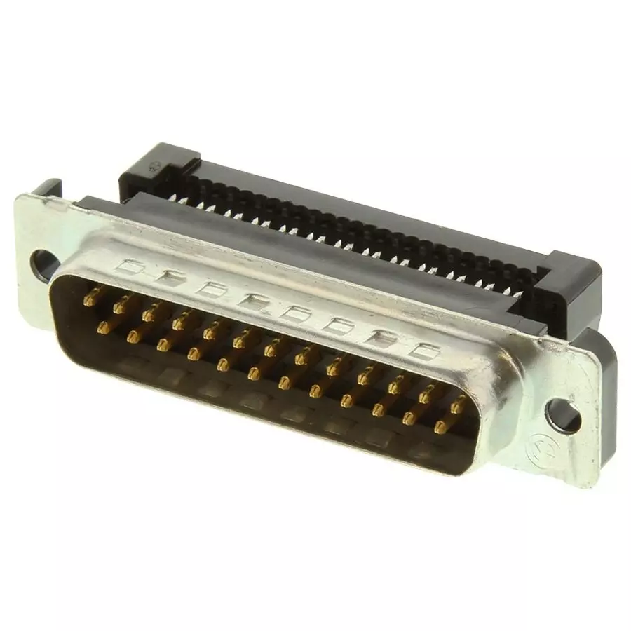 AMP - TE CONNECTIVITY PLUG, IDC, D, METAL, 25WAY, 1658613-2