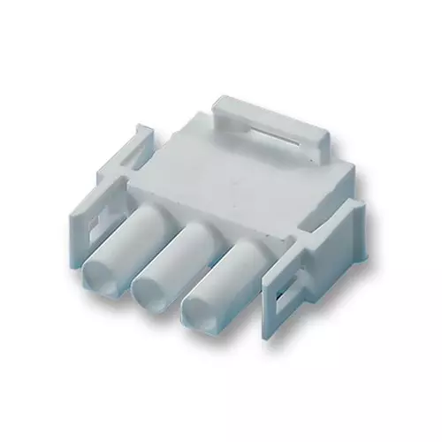 AMP - TE CONNECTIVITY HOUSING, PLUG, SINGLE ROW, 3WAY, 350766-4 (Pack 10)