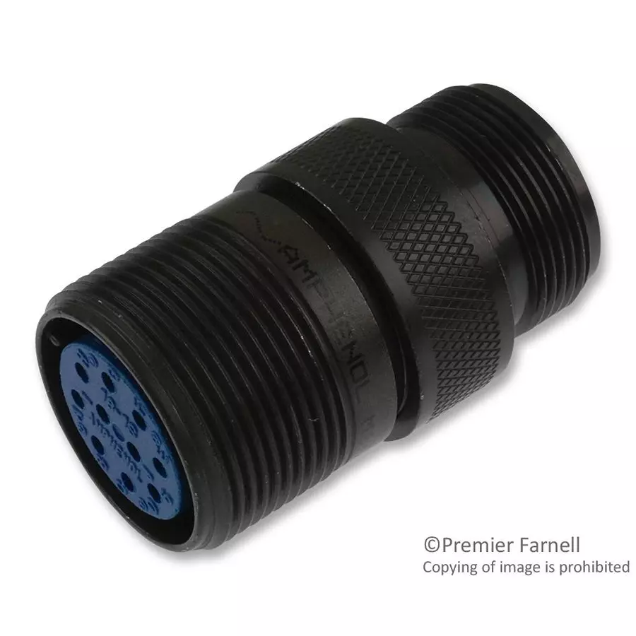 AMPHENOL INDUSTRIAL CIRCULAR CONNECTOR RECEPTACLE SIZE 18, 1, 97-3101A-18-1S