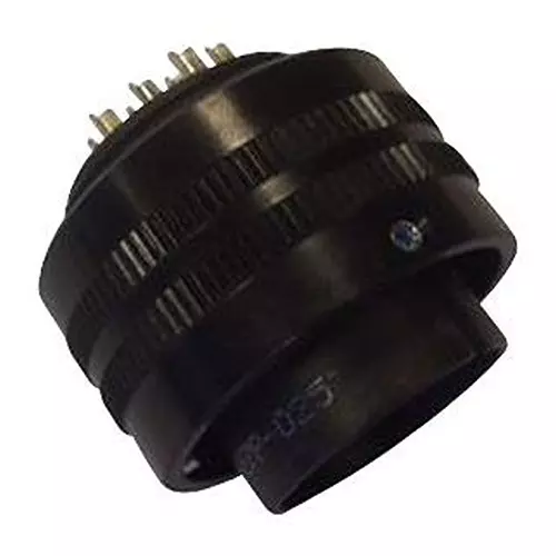 AMPHENOL INDUSTRIAL CIRCULAR, SIZE 22, 2WAYS, PIN, AIB6FA22-1PC-025