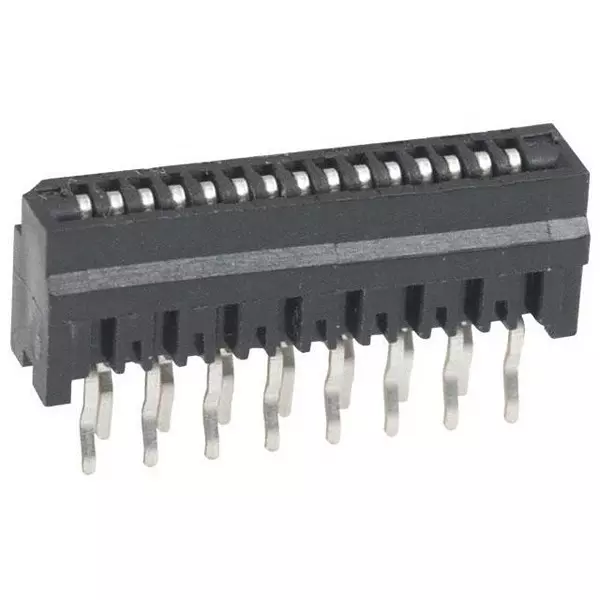 AMPHENOL COMMUNICATIONS SOLUTIONS FFC/FPC CONNECTOR, 15 POSITION, 1ROW, HLW15S-2C7LF