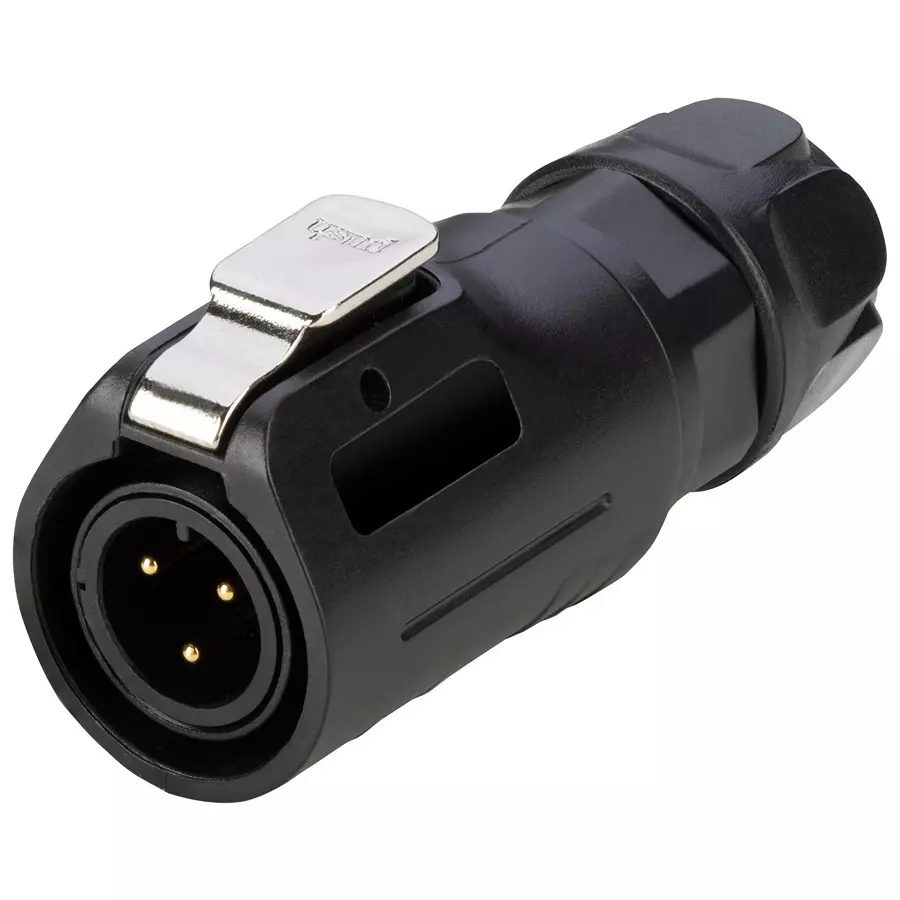 AMPHENOL COMMUNICATIONS SOLUTIONS CIRCULAR CONN, RCPT, 3POS, CABLE, MRD-BJ03-M16-000