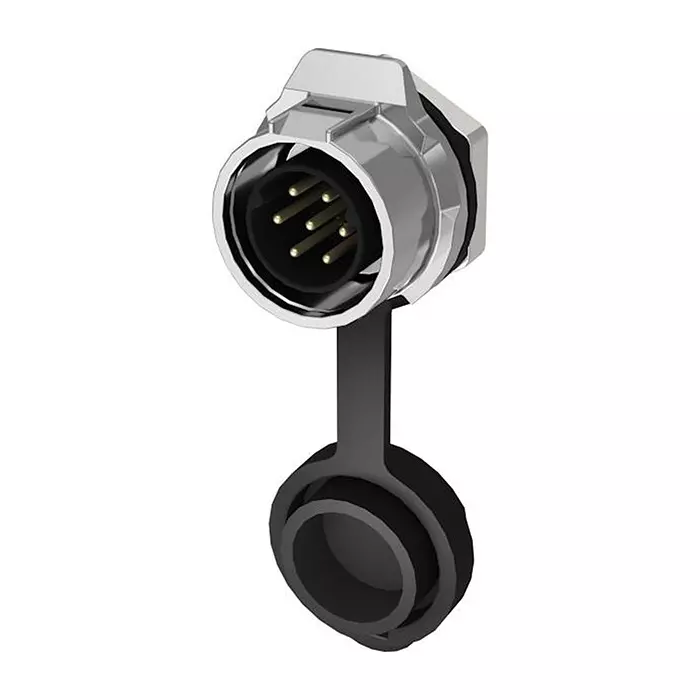 AMPHENOL COMMUNICATIONS SOLUTIONS CIRCULAR CONN, RCPT, 7POS, SOLDER, MRDBG07L13000