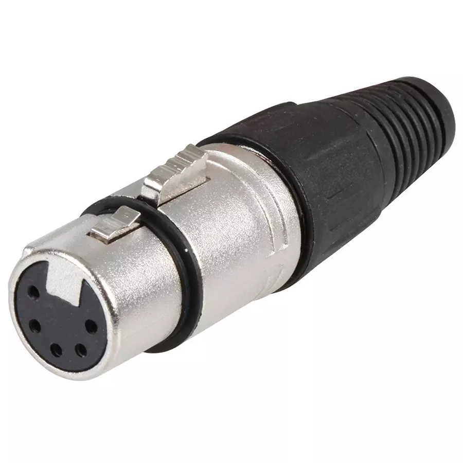 CLIFF ELECTRONIC COMPONENTS CONNECTOR, XLR AUDIO, PLUG, 5POS, CABLE, FC6165