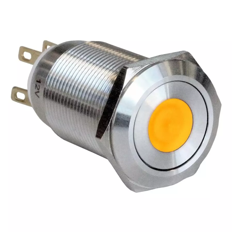 ARCOLECTRIC (BULGIN LIMITED) ANTI VANDAL SW, SPDT, 5A, 24V/125V, AMB, MPI005D28LSAM12