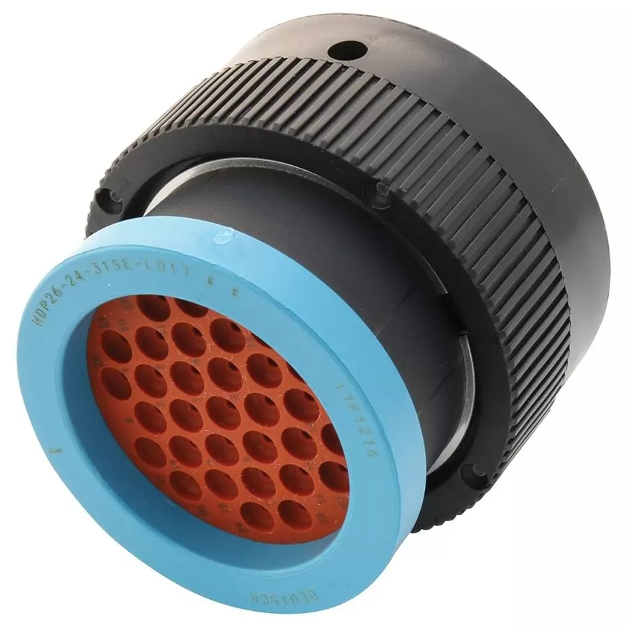 DEUTSCH - TE CONNECTIVITY PLUG, HDP, 31 WAY, SKT, HDP26-24-31SE-L017