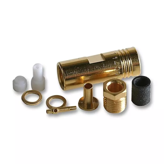 RADIALL RF COAXIAL, SMB, STRAIGHT PLUG, 50OHM, R114005000