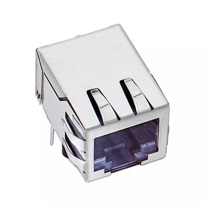 STEWART CONNECTOR RJ50 JACK, R/A, 10P10C, 1PORT, SHLD, SS-701010S-A-PG4-1-BA