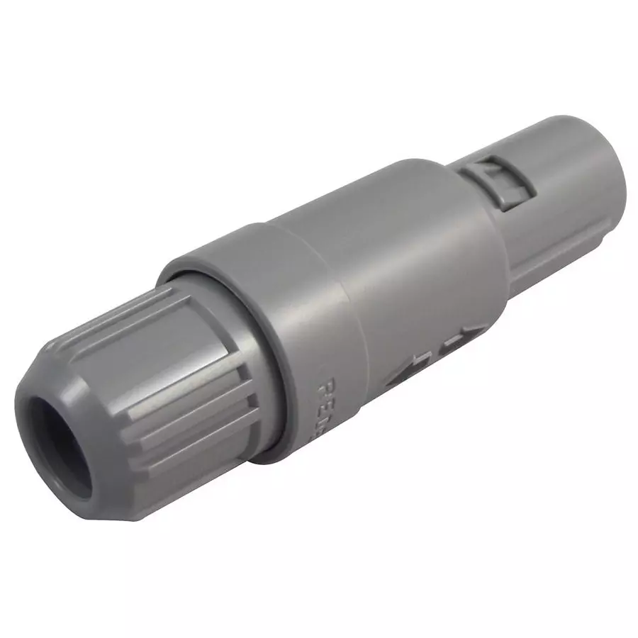 REDEL Plug, 5Mm, Grey, 2Way, PAG.M0.2GL.AC52G