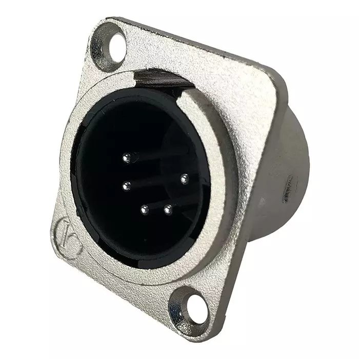 IO AUDIO TECHNOLOGIES Xlr Connector, Plug, 5Pos, Panel, IO-XLR5-M-JL