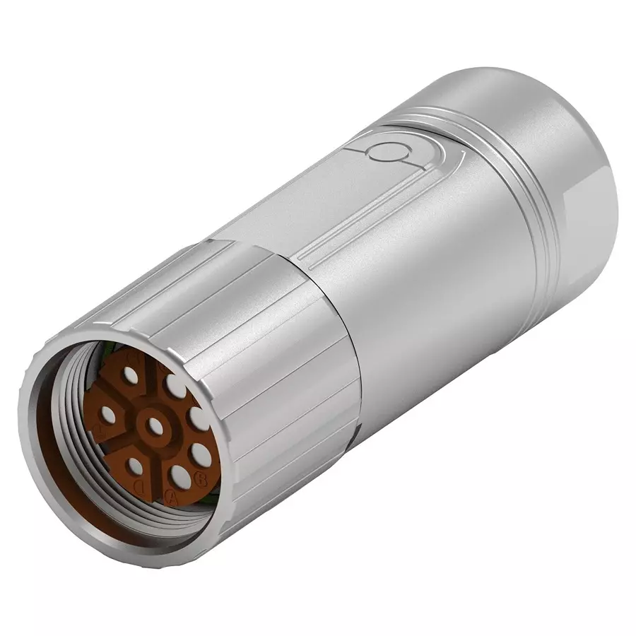 INTERCONTEC - TE CONNECTIVITY CIRCULAR CONN, PLUG, 8POS, CABLE, BSTA078NN00480235000