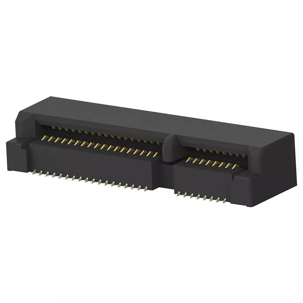 TE CONNECTIVITY Conn, Card Edge, Rcpt, 52Pos, 0.8Mm, 1775838-2 (Pack of 500)