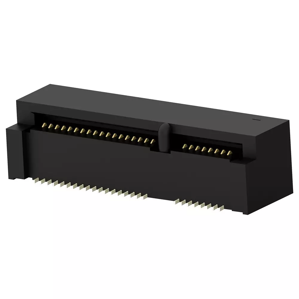 TE CONNECTIVITY Conn, Card Edge, Rcpt, 52Pos, 0.8Mm, 1759503-1